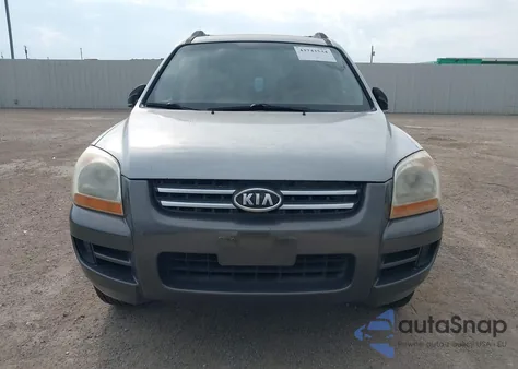 2007 Kia Sportage Lx from USA, damaged, VIN KNDJF724977442725